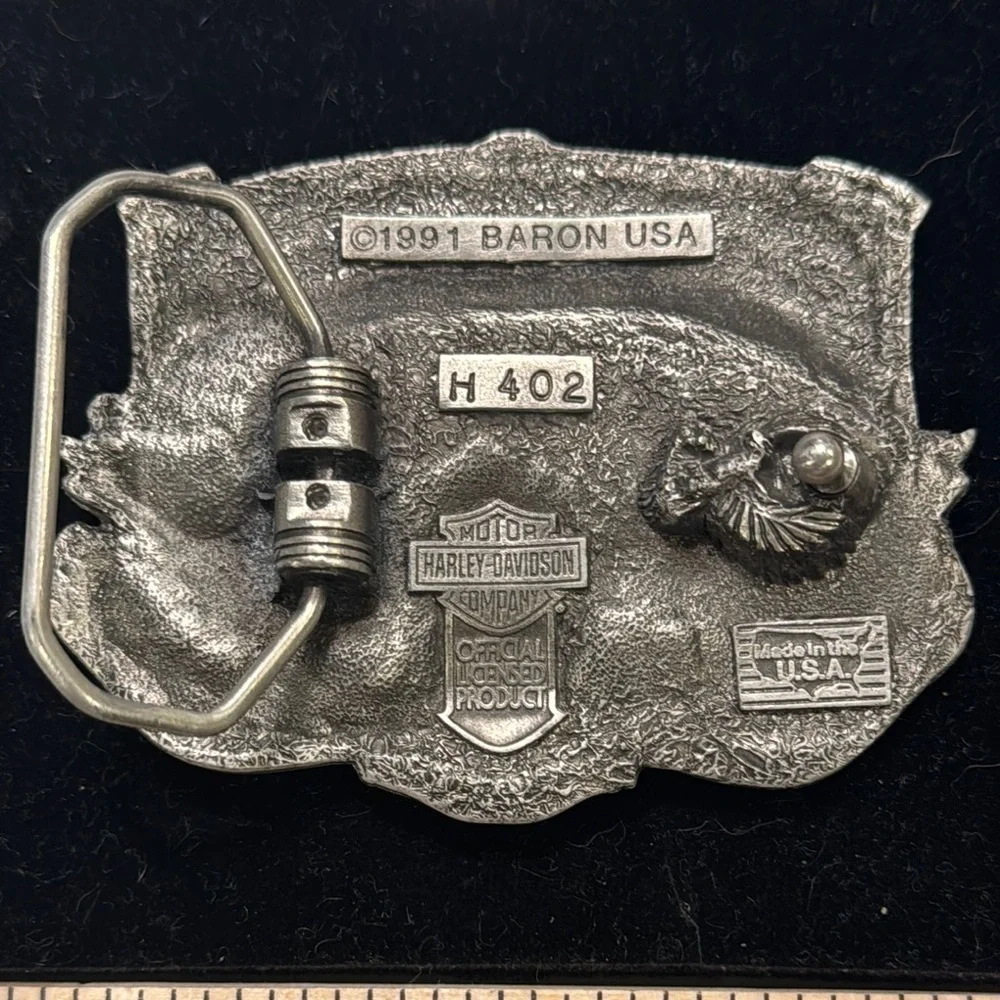 Harley-Davidson Silver Belt Buckle